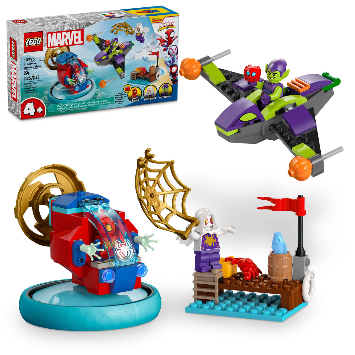 10793 LEGO® Marvel - Spidey vs. Green Goblin - 84 Pieces – Factory
