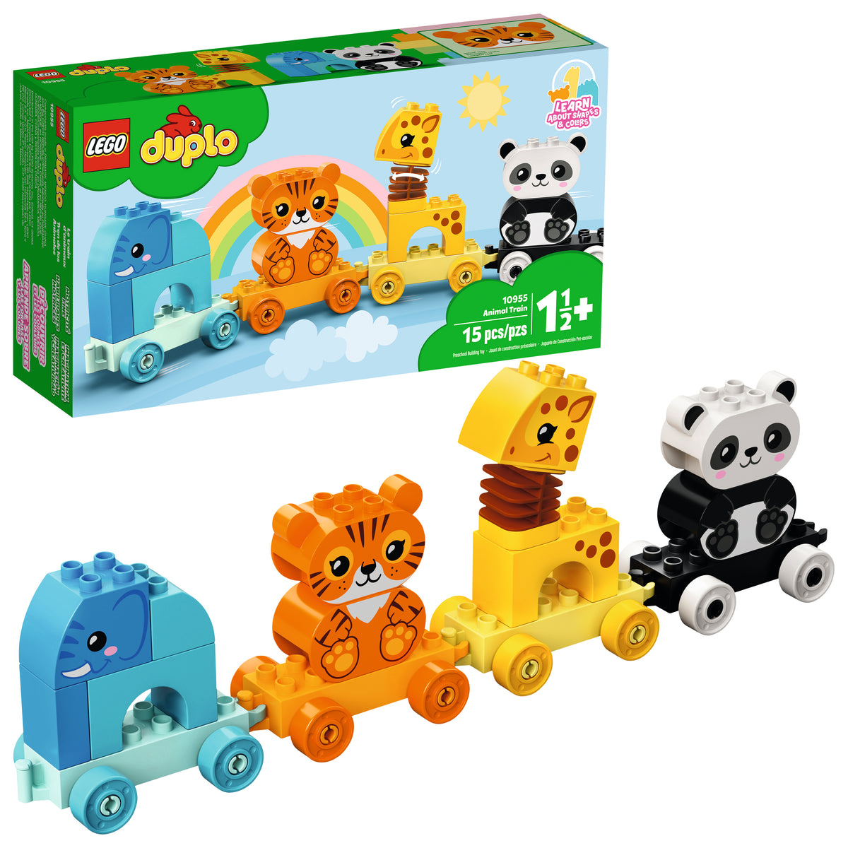 10955 LEGO® DUPLO® - Animal Train - 15 Pieces – Factory Fresh Bricks
