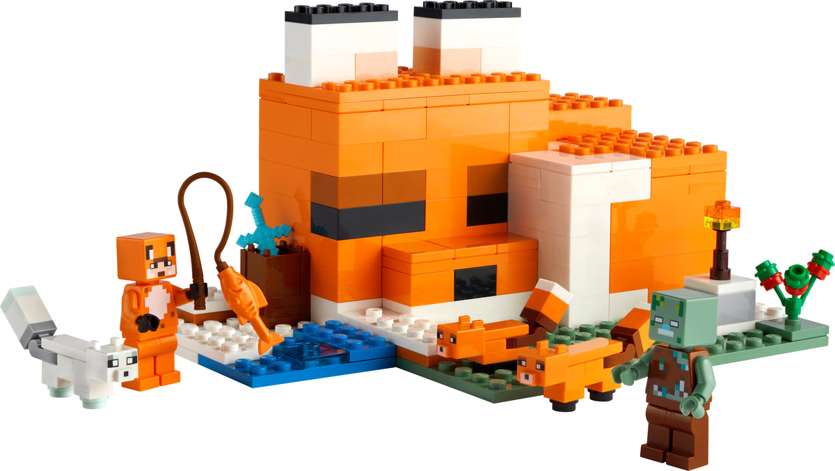 21178 LEGO® Minecraft™ - The Fox Lodge - 193 Pieces – Factory