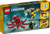 31130 LEGO® Creator 3in1 - Sunken Treasure Mission - 522 Pieces
