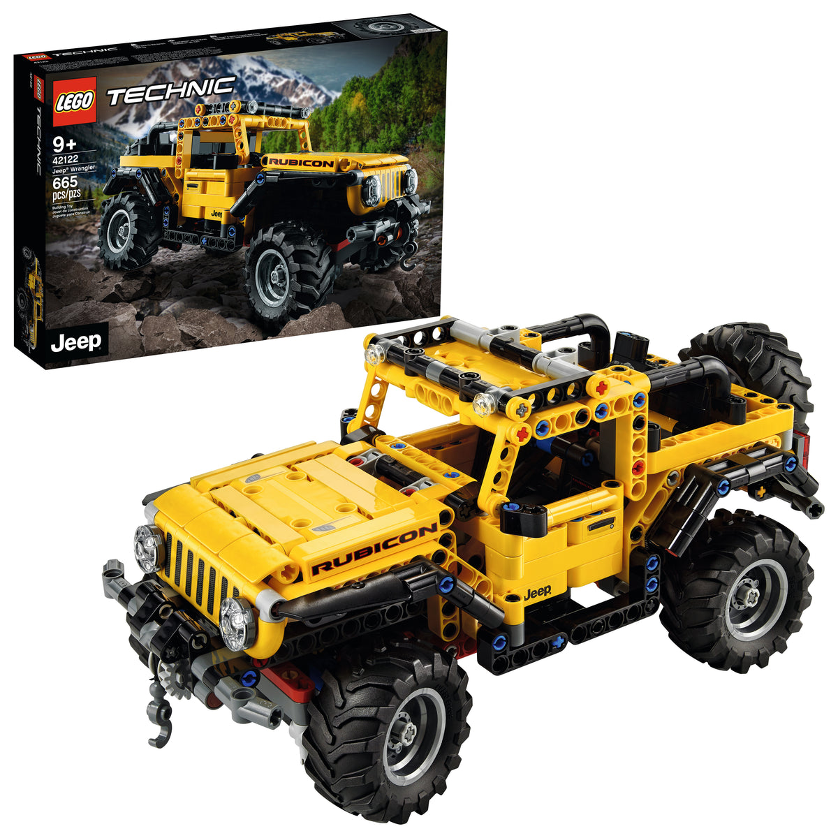 42122 LEGO® Technic™ - Jeep® Wrangler - 665 Pieces – Factory Fresh