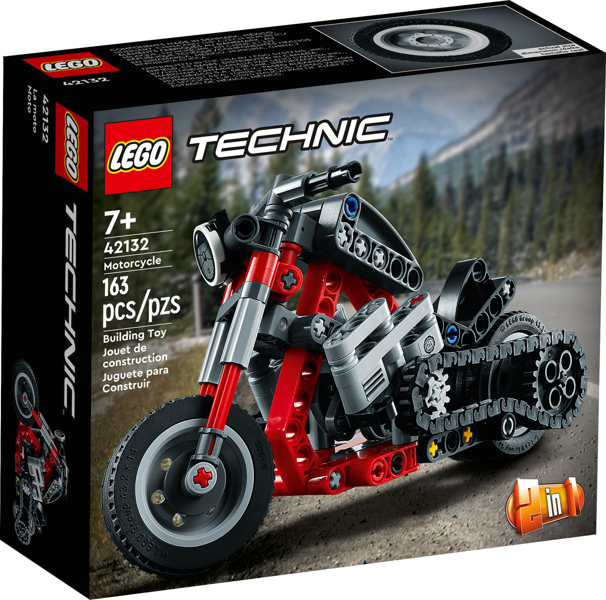 にぃに様ブルーレイ 42132 LEGO® Technic™ - Motorcycle - 163 Pieces – Factory Fresh Bricks