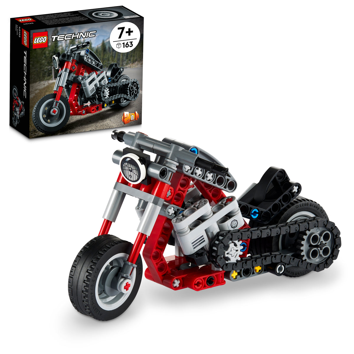 42132 LEGO® Technic™ - Motorcycle - 163 Pieces – Factory Fresh Bricks
