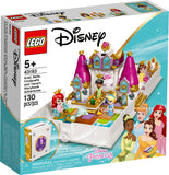 43193 LEGO® Disney™ - Ariel, Belle, Cinderella and Tiana's Storybook Adventures - 130 Pieces
