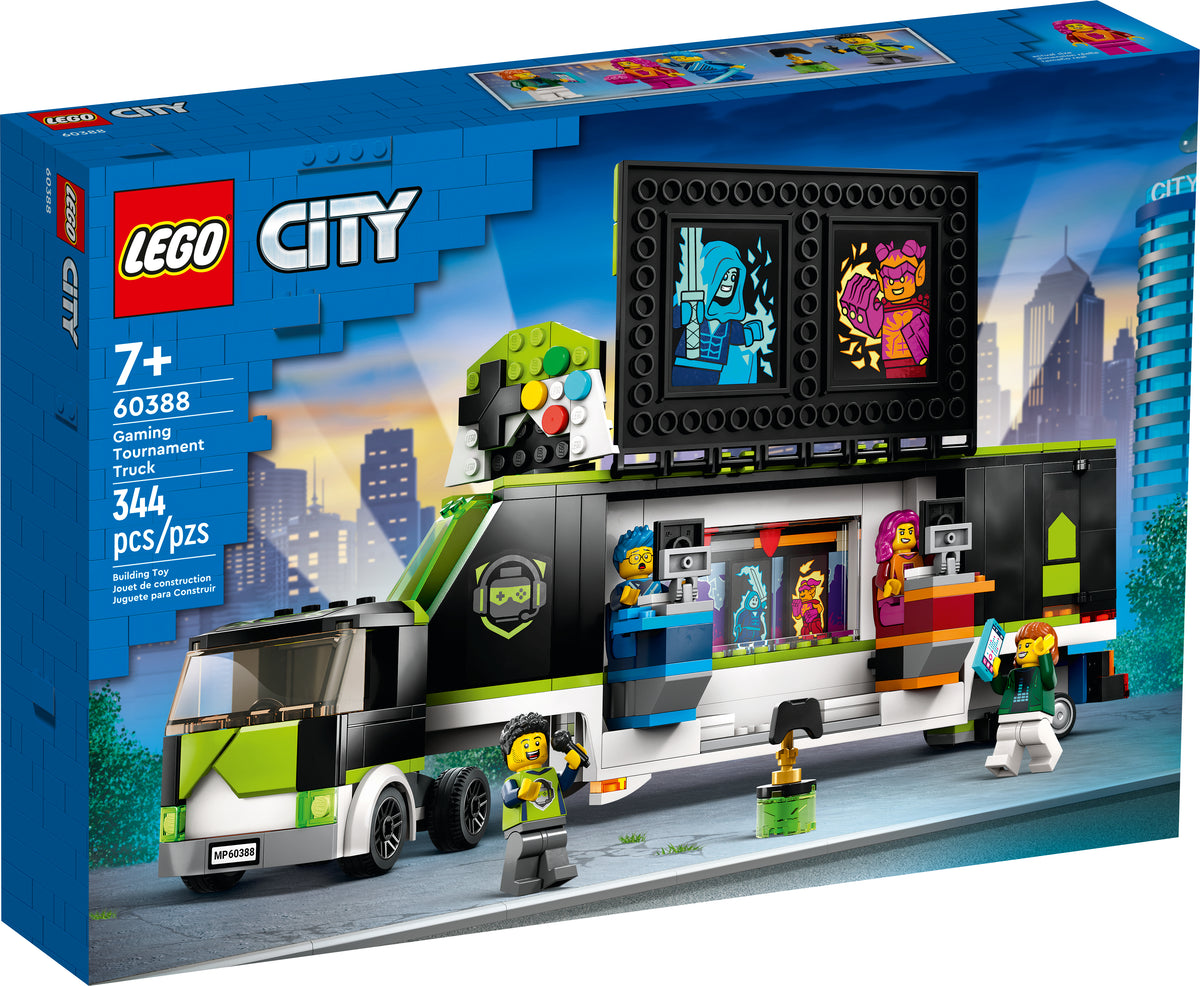 し〜 60388 LEGO® City - Gaming Tournament Truck - 344 Pieces – Factory