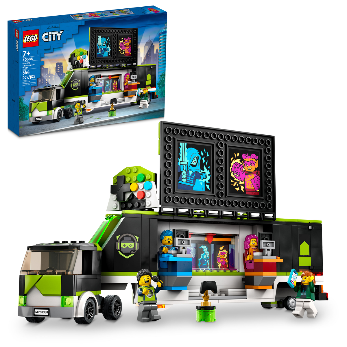 し〜 60388 LEGO® City - Gaming Tournament Truck - 344 Pieces – Factory