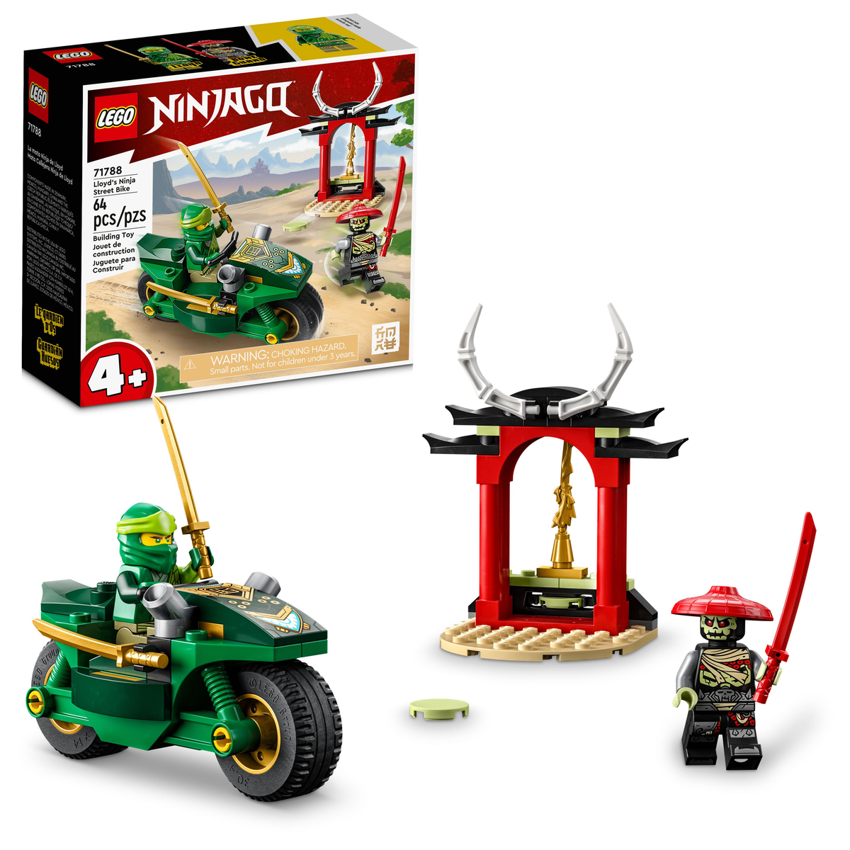 71788 LEGO® NINJAGO® - Lloyd's Ninja Street Bike - 64 Pieces