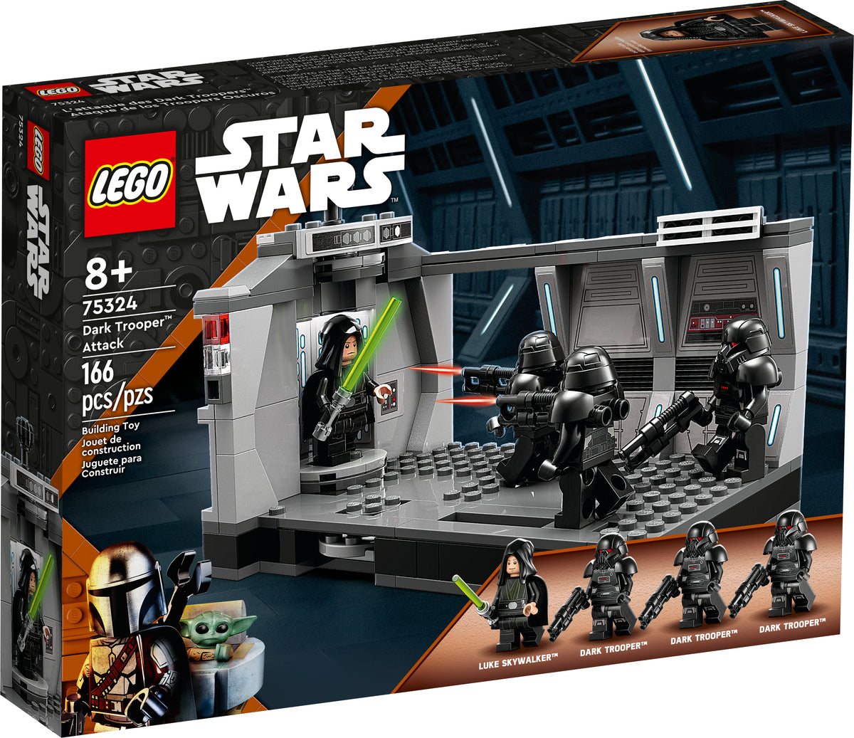 ビデオブースター 75324 LEGO® Star Wars™ - Dark Trooper™ Attack - 166 Pieces