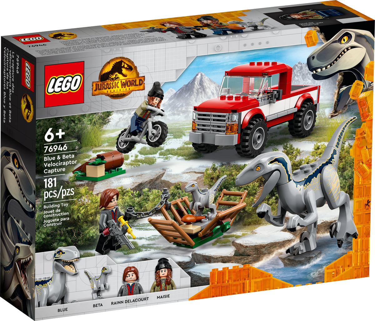 よーすけ 76946 LEGO® Jurassic World™ - Blue & Beta Velociraptor Capture