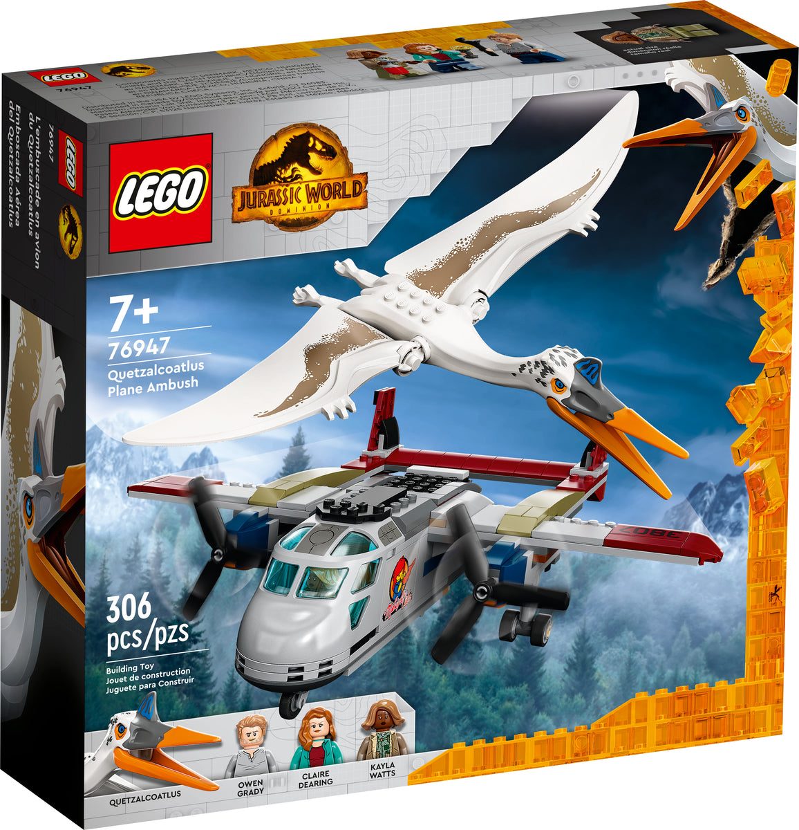 ぷー 76947 LEGO® Jurassic World™ - Quetzalcoatlus Plane Ambush - 306
