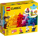 11013 LEGO® Classic - Creative Transparent Bricks - 500 Pieces