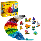 11013 LEGO® Classic - Creative Transparent Bricks - 500 Pieces