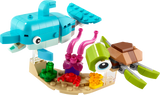 31128 LEGO® Creator 3in1 - Dolphin and Turtle - 137 Pieces