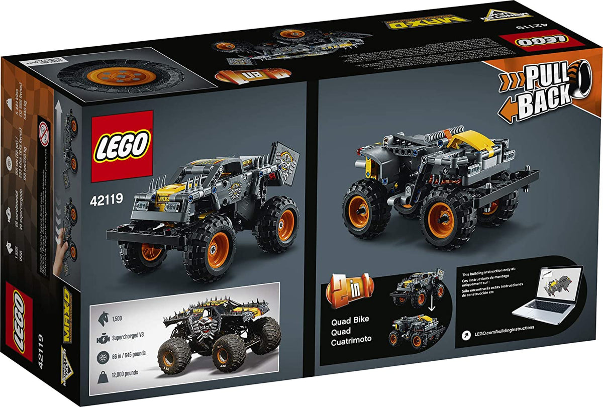 エマー☆ 42119 LEGO® Technic™ - Monster Jam® Max-D® - 230 Pieces – Factory