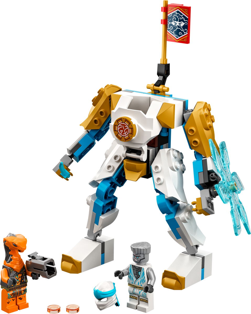 71761 LEGO® NINJAGO® - Zane's Power Up Mech EVO - 95 Pieces