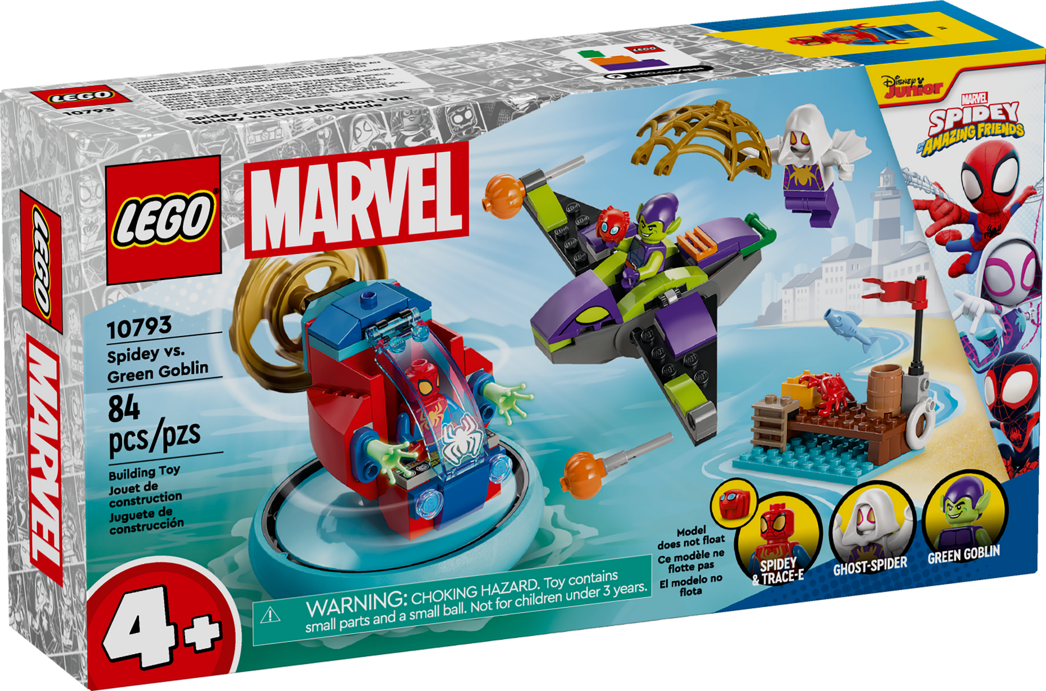10793 LEGO® Marvel - Spidey vs. Green Goblin - 84 Pieces – Factory