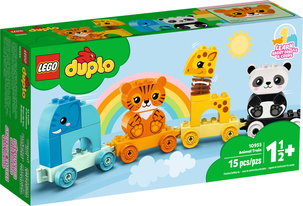 10955 LEGO® DUPLO® - Animal Train - 15 Pieces