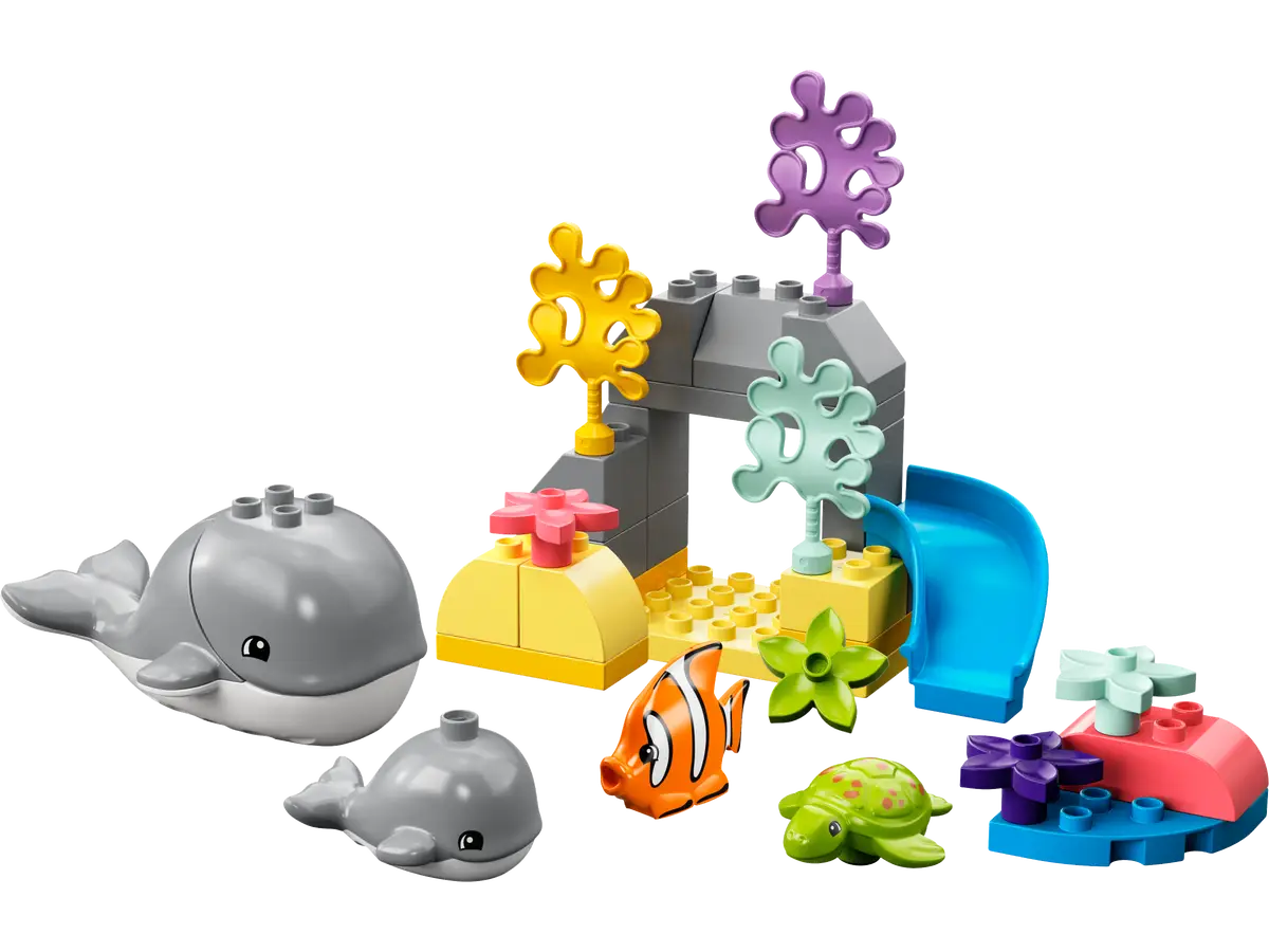 10972 LEGO® DUPLO® - Wild Animals of the Ocean - 32 Pieces