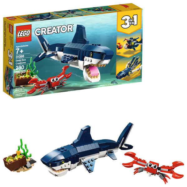 31088 LEGO® Creator 3in1 - Deep Sea Creatures - 230 Pieces