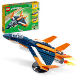 31126 LEGO® Creator 3in1 - Supersonic-jet - 215 Pieces