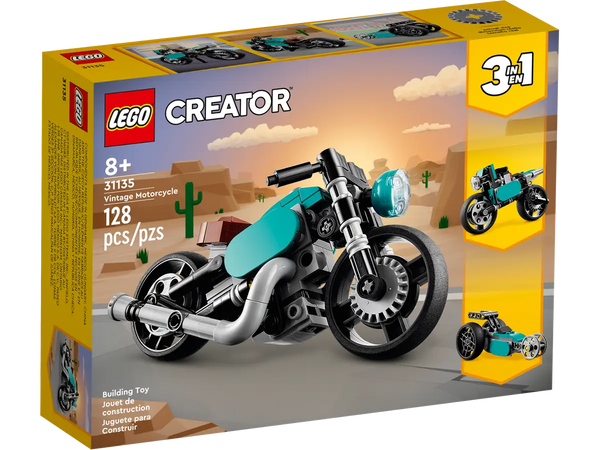 31135 LEGO® Creator 3in1 - Vintage Motorcycle - 128 Pieces