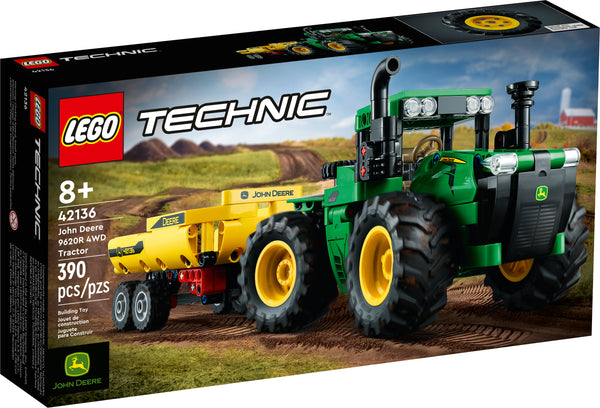 42136 LEGO® Technic™ - John Deere 9620R 4WD Tractor - 390 Pieces