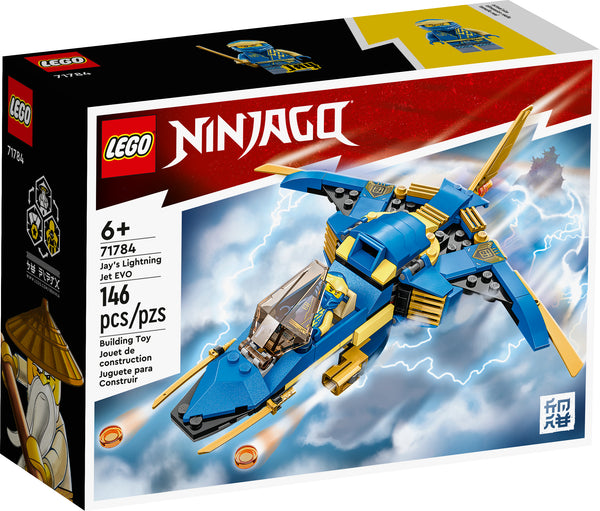 71784 LEGO® NINJAGO® - Jay’s Lightning Jet EVO - 146 Pieces