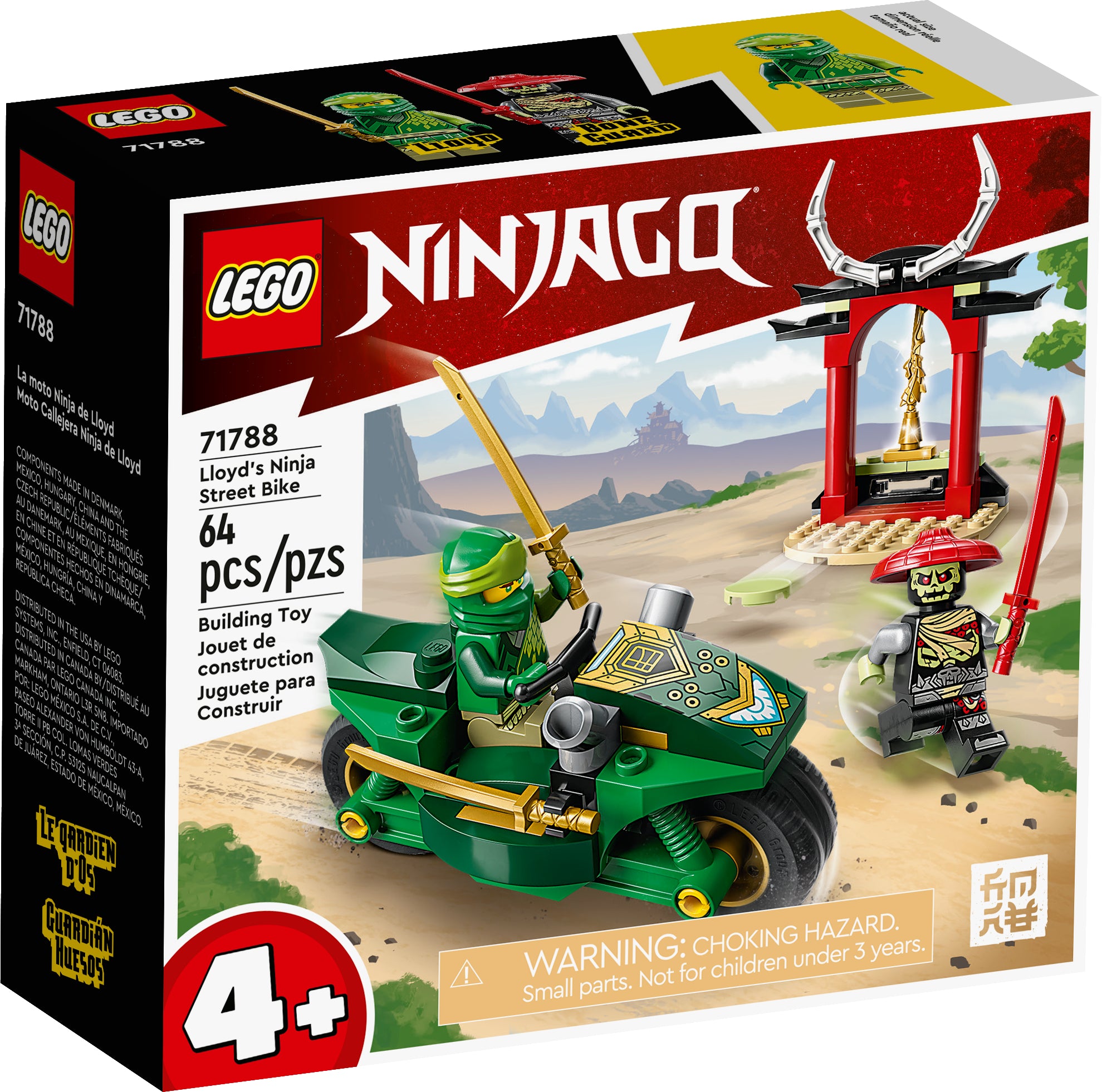 71788 LEGO® NINJAGO® - Lloyd's Ninja Street Bike - 64 Pieces