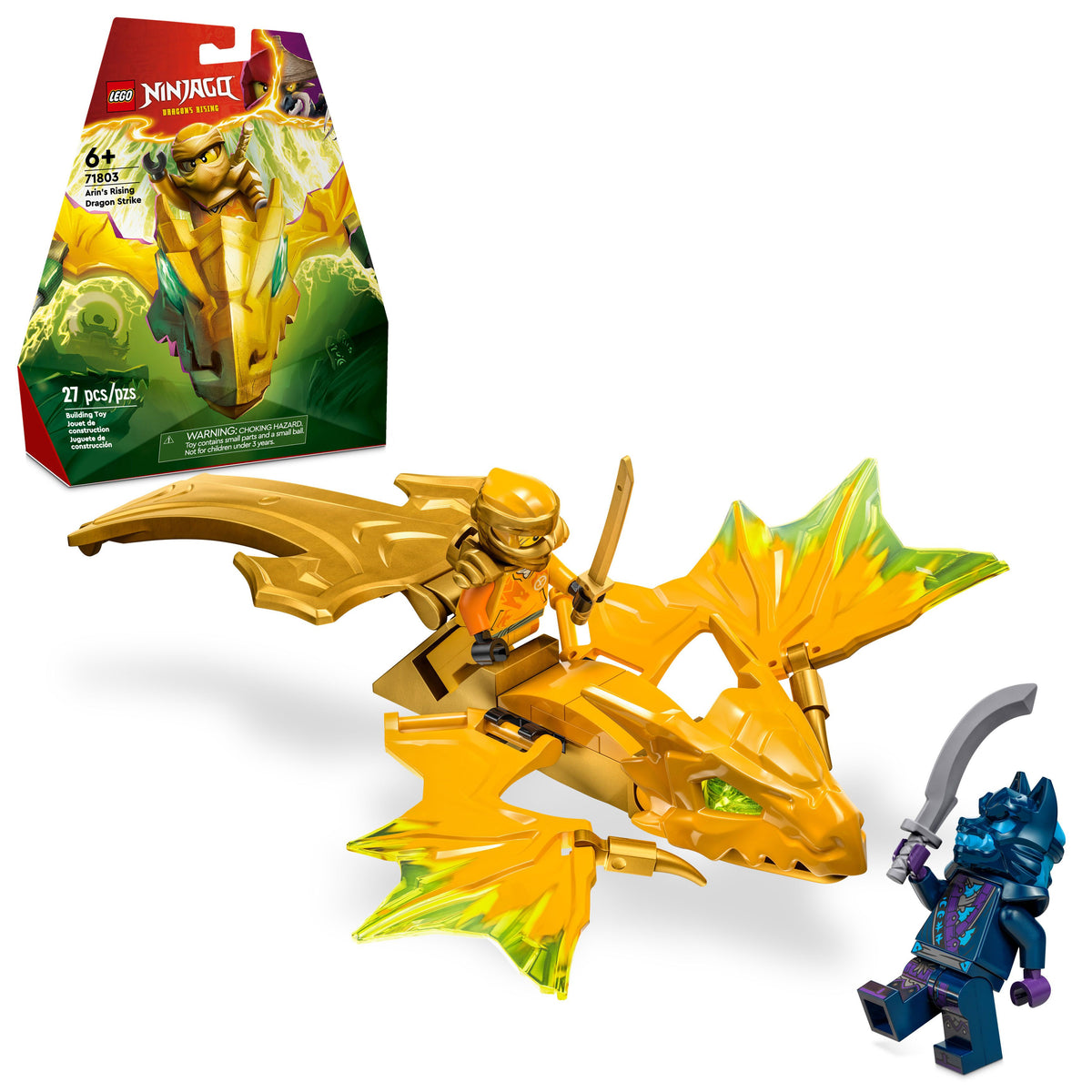 71803 LEGO® NINJAGO® - Arin's Rising Dragon Strike - 27 Pieces ...
