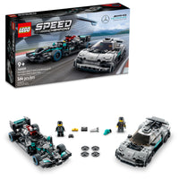 76909 LEGO® Speed Champions - Mercedes-AMG F1 W12 E Performance & Mercedes-AMG Project One - 564 Pieces