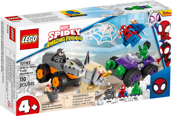 10782 LEGO® Marvel Spider-Man - Hulk vs. Rhino Truck Showdown #