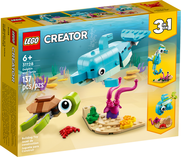31128 LEGO® Creator 3in1 - Dolphin and Turtle #